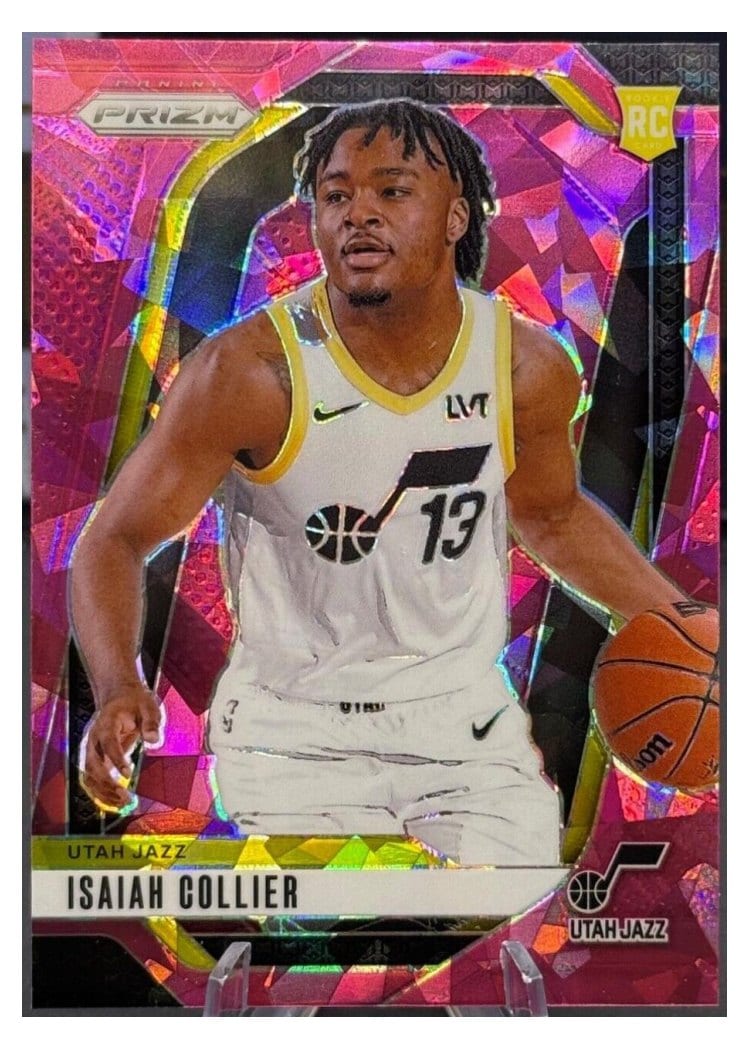 2024-25 Panini Prizm Base Set Isaiah Collier #227 card