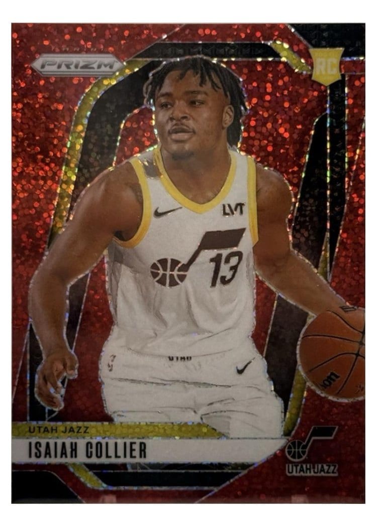 2024-25 Panini Prizm Base Set Isaiah Collier #227 card