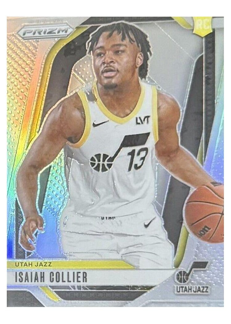 2024-25 Panini Prizm Base Set Isaiah Collier #227 card
