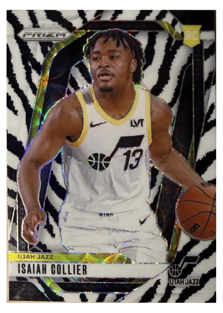 2024-25 Panini Prizm Base Set Isaiah Collier #227 card
