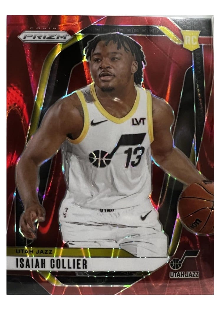 2024-25 Panini Prizm Base Set Isaiah Collier #227 card