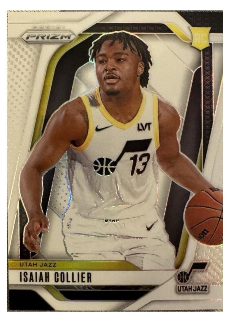 2024-25 Panini Prizm Base Set Isaiah Collier #227 card