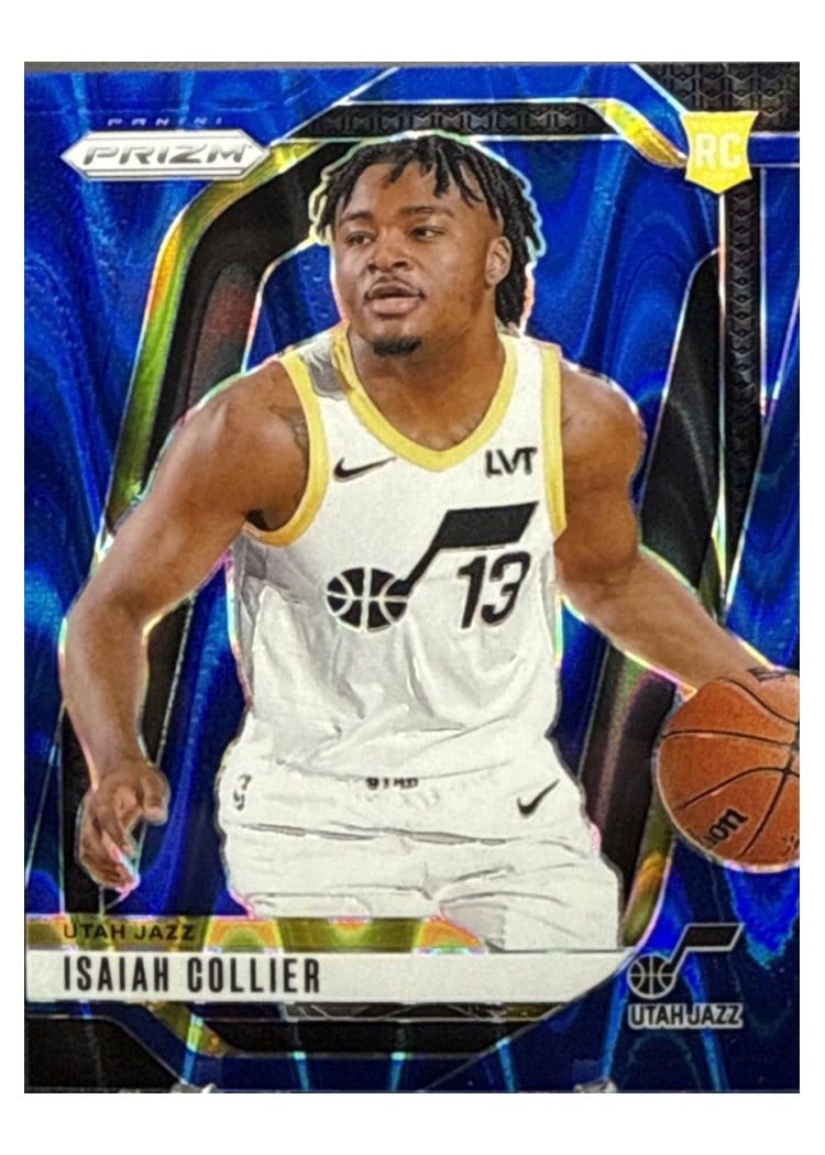 2024-25 Panini Prizm Base Set Isaiah Collier #227 card