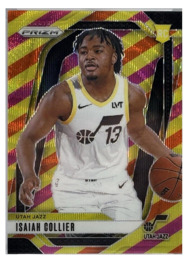 2024-25 Panini Prizm Base Set Isaiah Collier #227 card