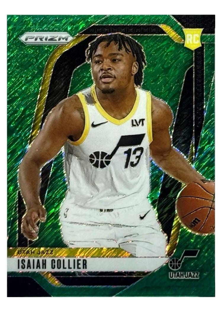 2024-25 Panini Prizm Base Set Isaiah Collier #227 card