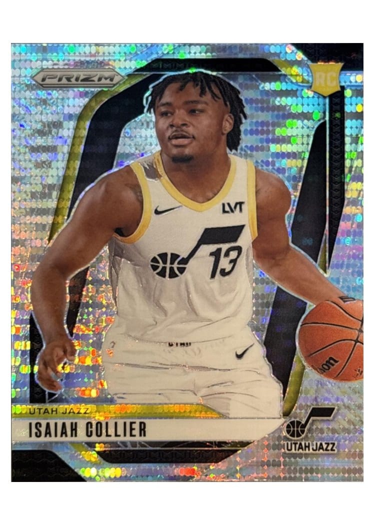 2024-25 Panini Prizm Base Set Isaiah Collier #227 card