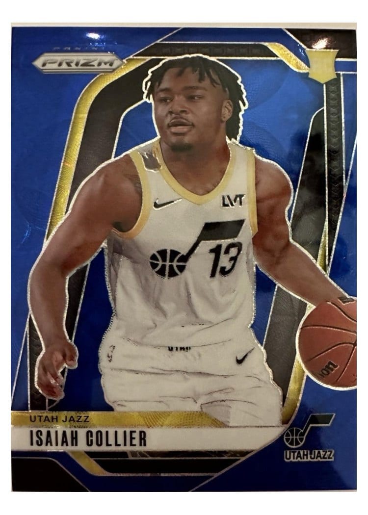 2024-25 Panini Prizm Base Set Isaiah Collier #227 card
