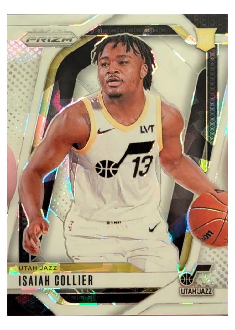 2024-25 Panini Prizm Base Set Isaiah Collier #227 card