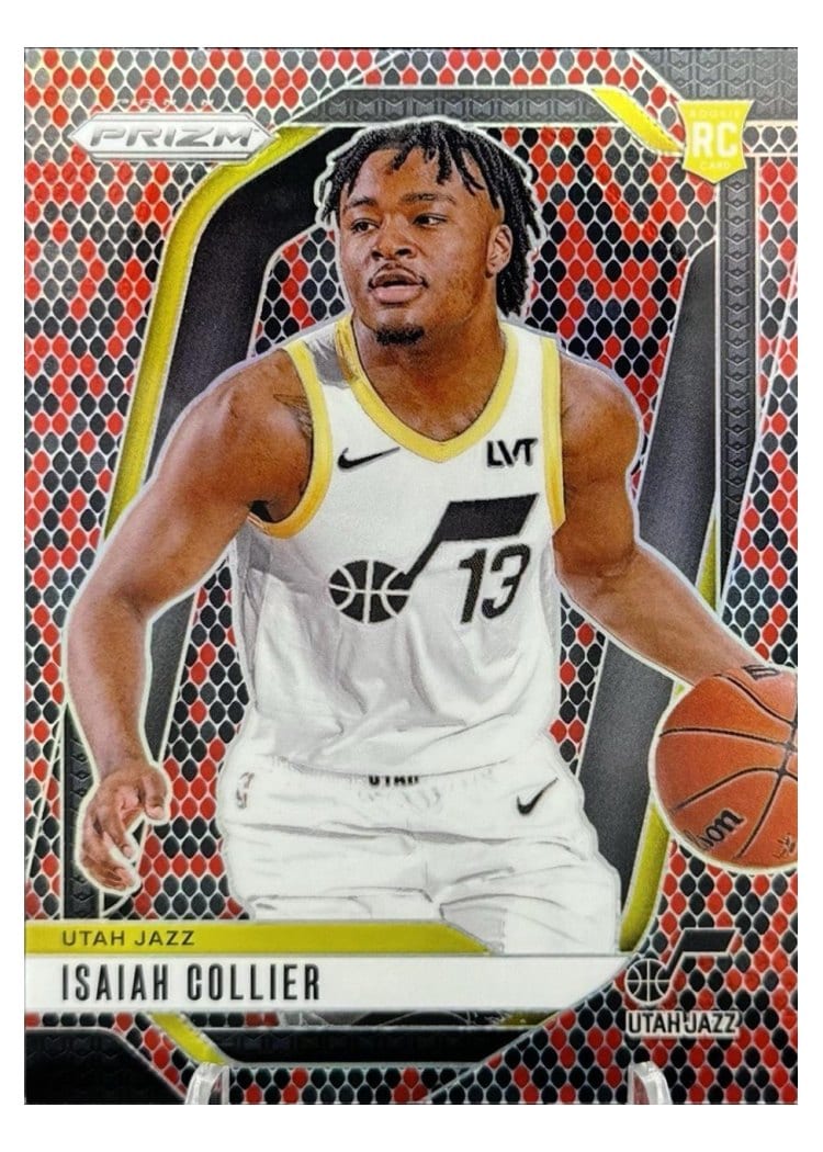 2024-25 Panini Prizm Base Set Isaiah Collier #227 card