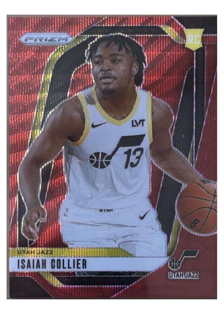 2024-25 Panini Prizm Base Set Isaiah Collier #227 card