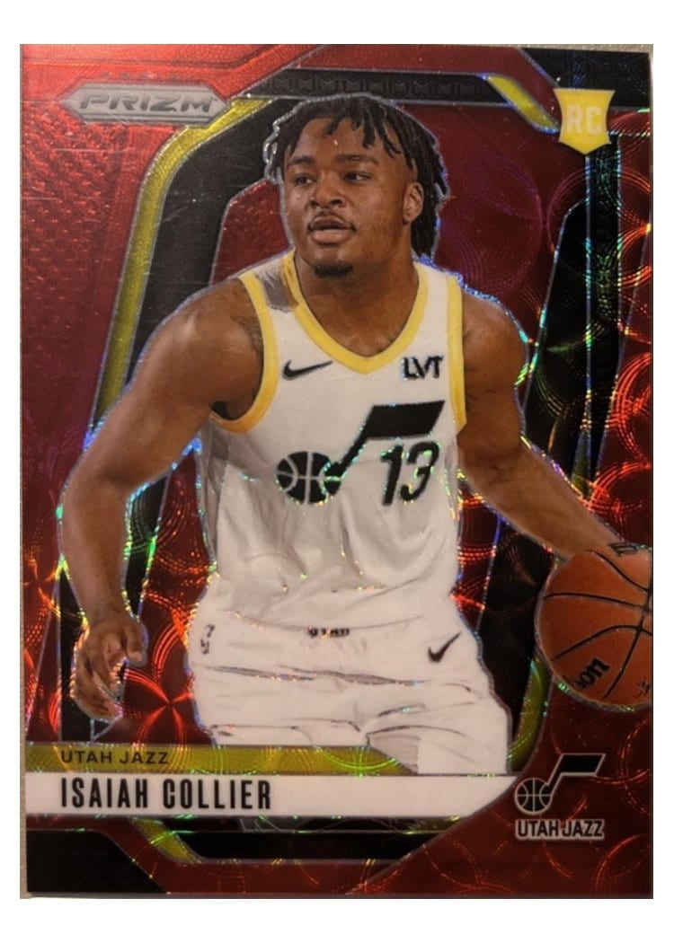 2024-25 Panini Prizm Base Set Isaiah Collier #227 card