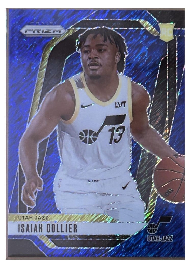 2024-25 Panini Prizm Base Set Isaiah Collier #227 card