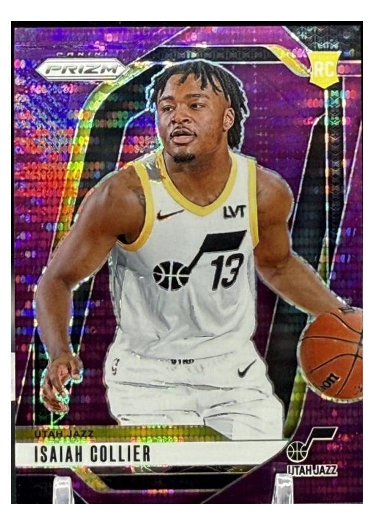 2024-25 Panini Prizm Base Set Isaiah Collier #227 card