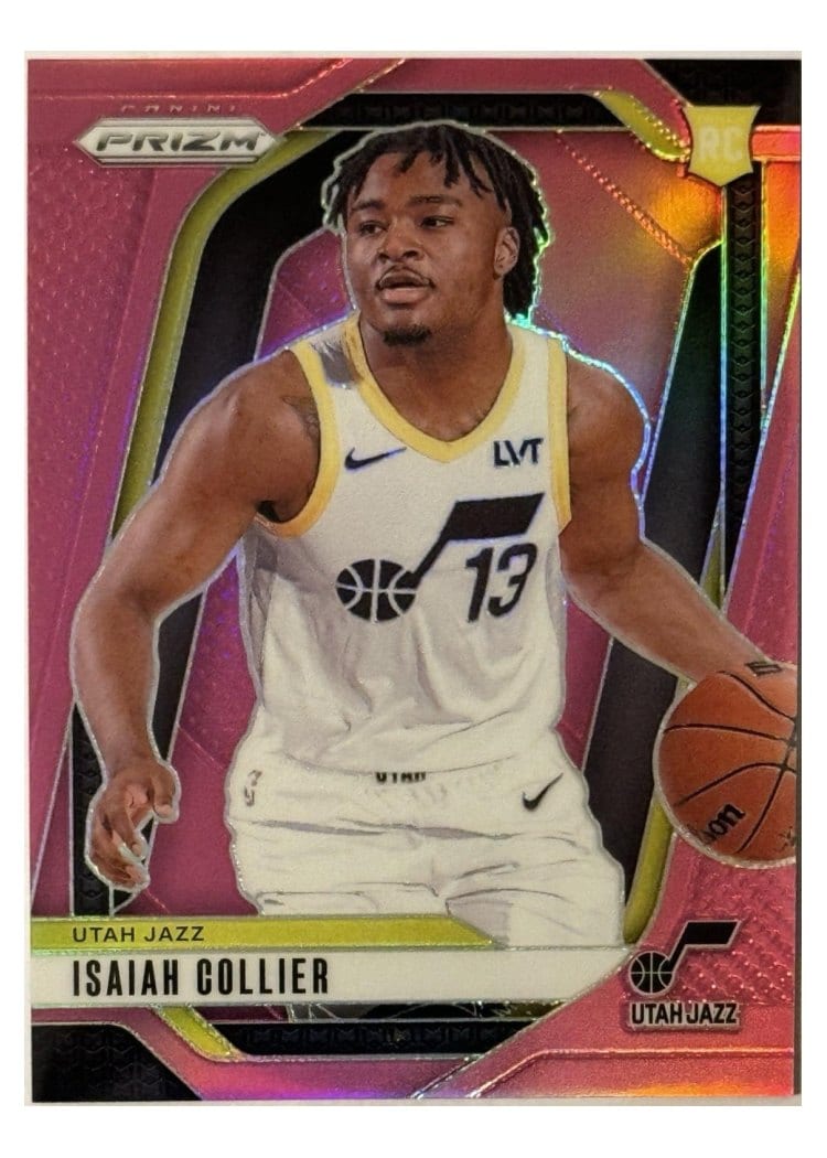 2024-25 Panini Prizm Base Set Isaiah Collier #227 card