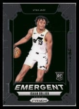 2024-25 Panini Prizm Emergent Isaiah Collier #1 card