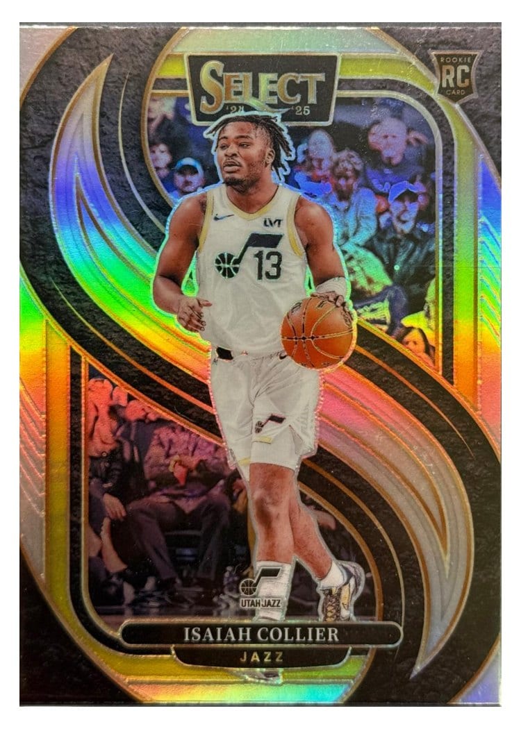 2024-25 Panini Select Base Set Isaiah Collier #178 card