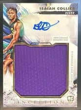 2024-25 Topps Inception Rookie Jumbo Relic Autographs Isaiah Collier #RJR-IC