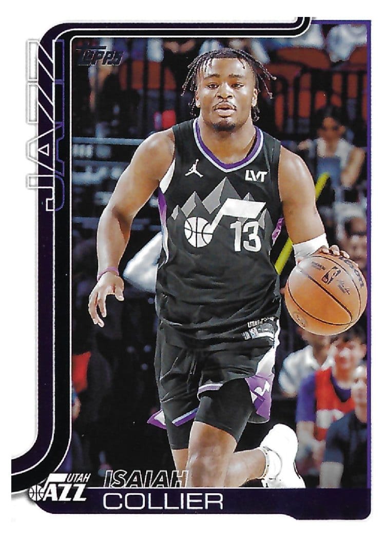 2025-26 Topps Base Set Isaiah Collier #133 card