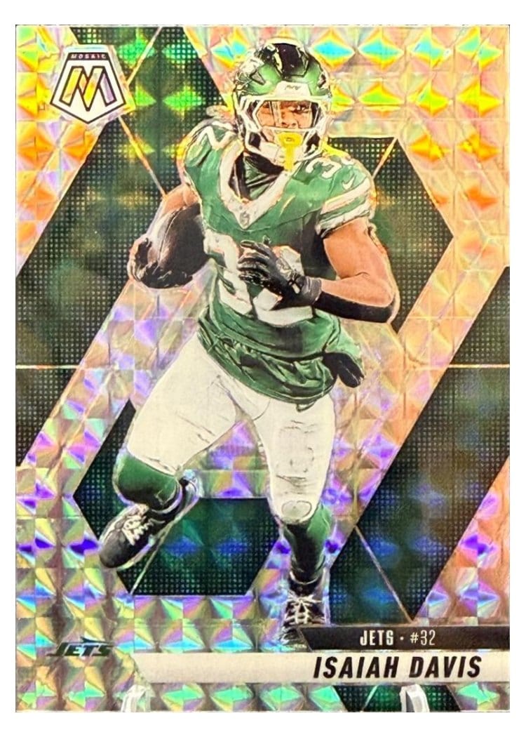 2025 Panini Mosaic Base Set Isaiah Davis Tessellation #59