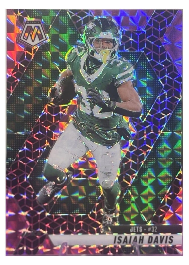 2025 Panini Mosaic Base Set Isaiah Davis #59 card
