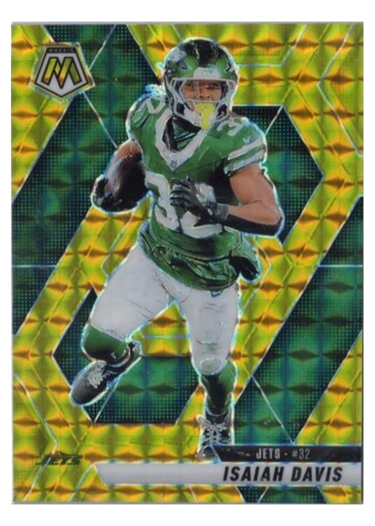 2025 Panini Mosaic Base Set Isaiah Davis Gold #59