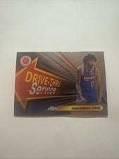 2024 Topps Chrome McDonald's All-American Drive-Thru Service Isaiah Demonte Evans #DTS-ISE card