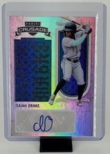 2025 Panini Crusade Majestic Marks Isaiah Drake #15