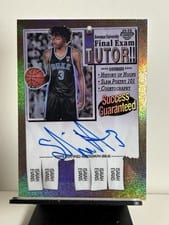 2024-25 Bowman University Chrome Final Exam Autographs Isaiah Evans #FEA-IE card