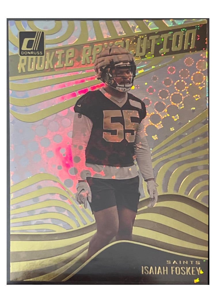 2023 Donruss Rookie Revolution Isaiah Foskey #RR-30 card