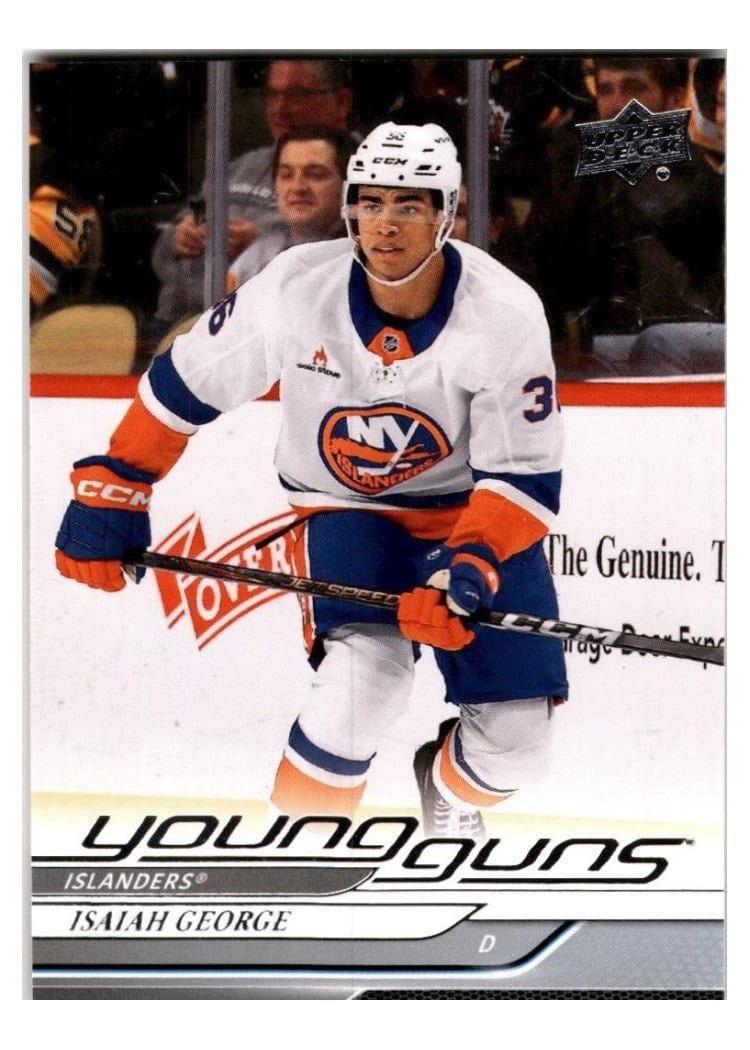2024-25 Upper Deck Base Set Isaiah George #711 card