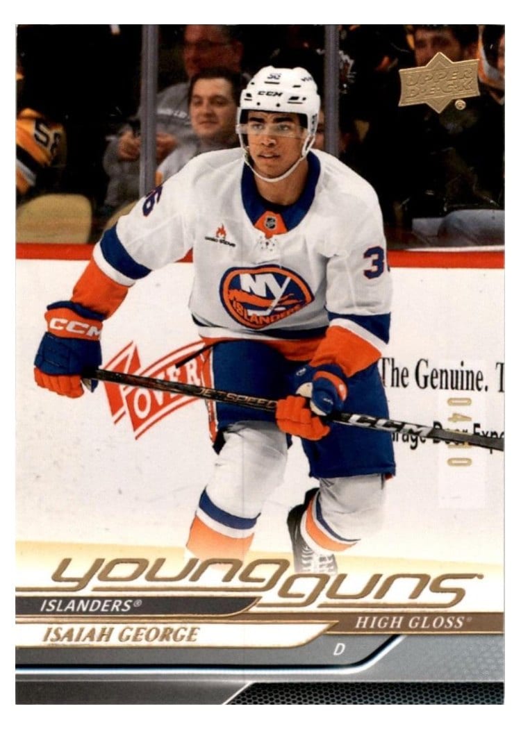 2024-25 Upper Deck Base Set Isaiah George #711 card