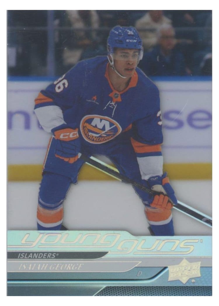 2024-25 Upper Deck Base Set Isaiah George #711 card