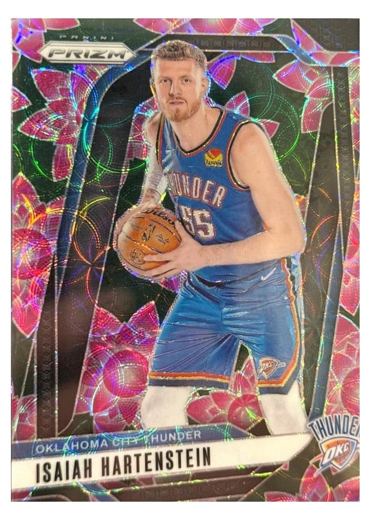 2024-25 Panini Prizm Base Set Isaiah Hartenstein Lotus Flower #154