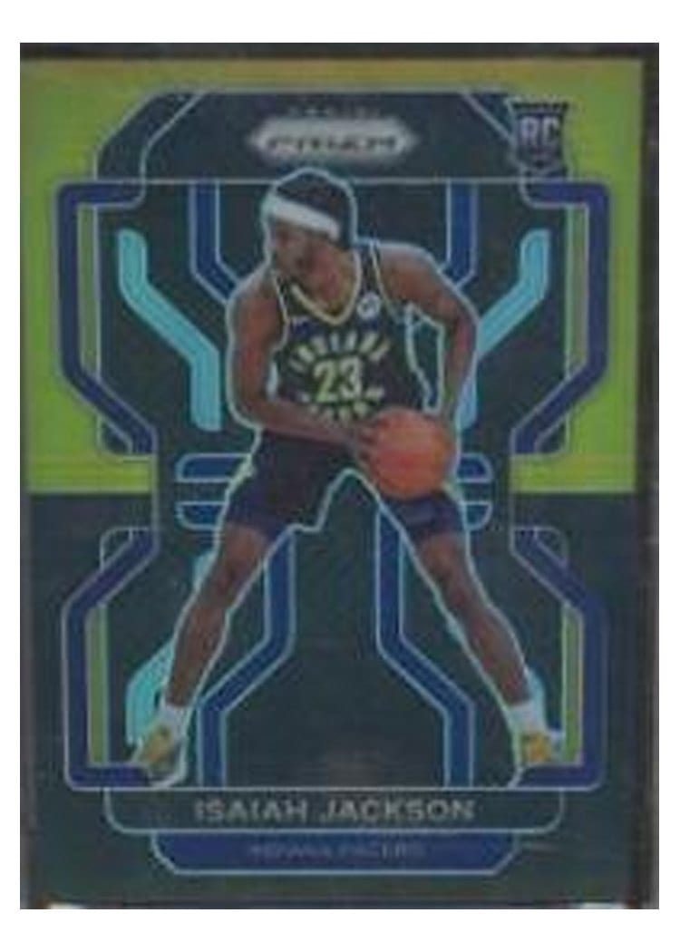 2021-22 Panini Prizm Base Set Isaiah Jackson #309 card