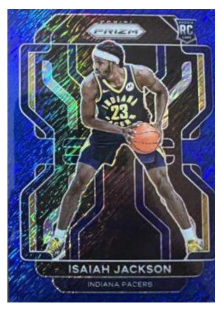2021-22 Panini Prizm Base Set Isaiah Jackson #309 card