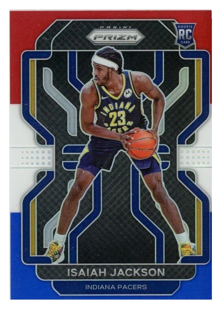 2021-22 Panini Prizm Base Set Isaiah Jackson #309 card