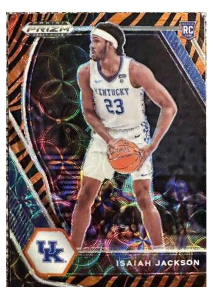 2021-22 Panini Prizm Base Set Isaiah Jackson #309 card
