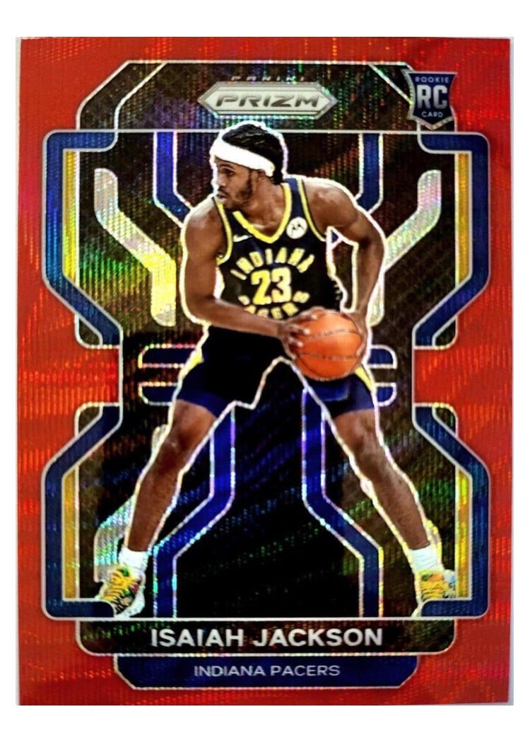 2021-22 Panini Prizm Base Set Isaiah Jackson #309 card