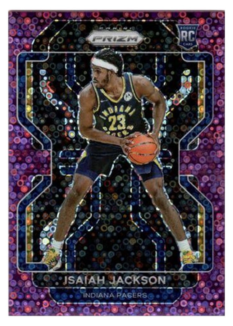 2021-22 Panini Prizm Base Set Isaiah Jackson #309 card