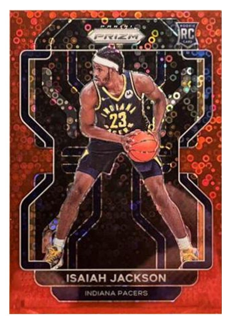 2021-22 Panini Prizm Base Set Isaiah Jackson #309 card