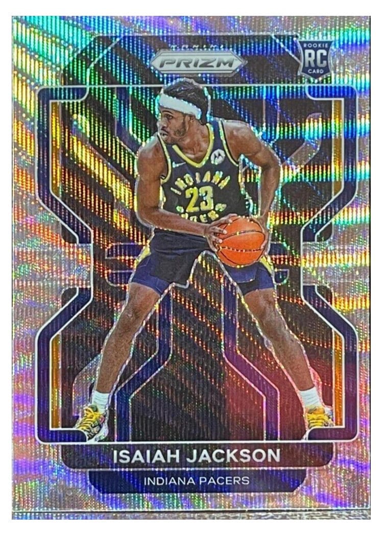 2021-22 Panini Prizm Base Set Isaiah Jackson #309 card