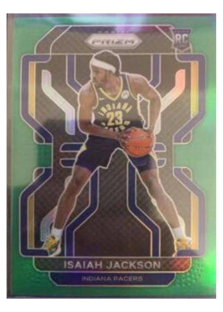 2021-22 Panini Prizm Base Set Isaiah Jackson #309 card