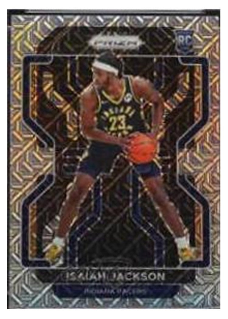 2021-22 Panini Prizm Base Set Isaiah Jackson #309 card