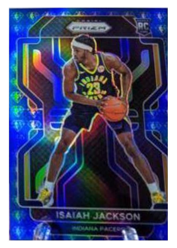 2021-22 Panini Prizm Base Set Isaiah Jackson #309 card