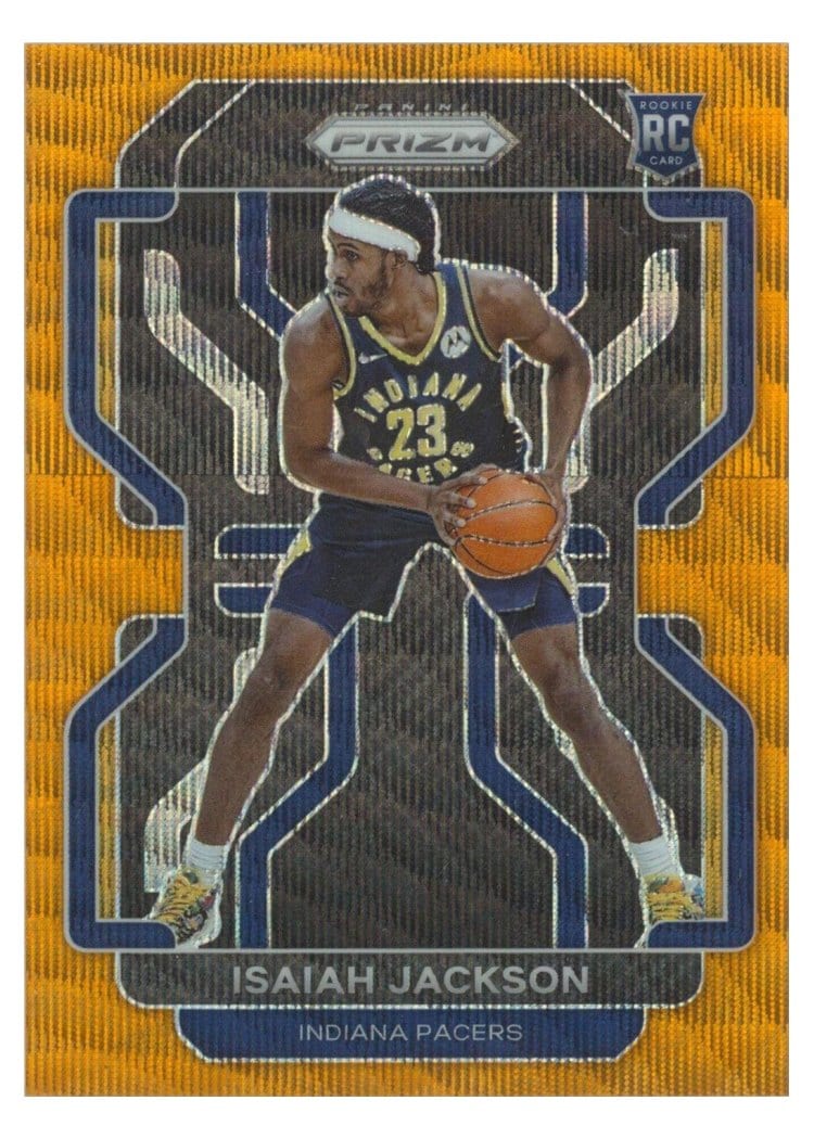 2021-22 Panini Prizm Base Set Isaiah Jackson #309 card