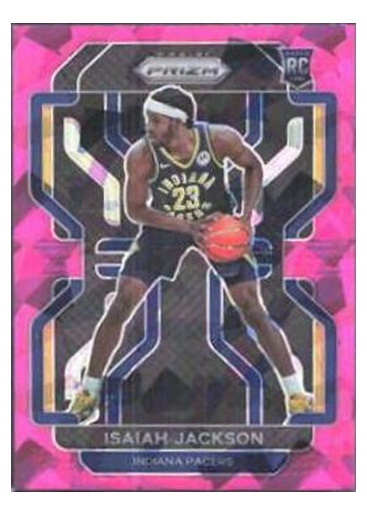 2021-22 Panini Prizm Base Set Isaiah Jackson #309 card