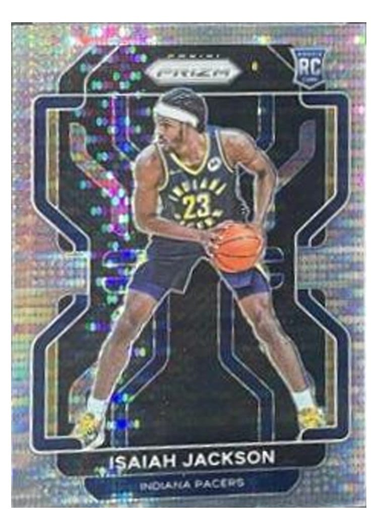 2021-22 Panini Prizm Base Set Isaiah Jackson #309 card