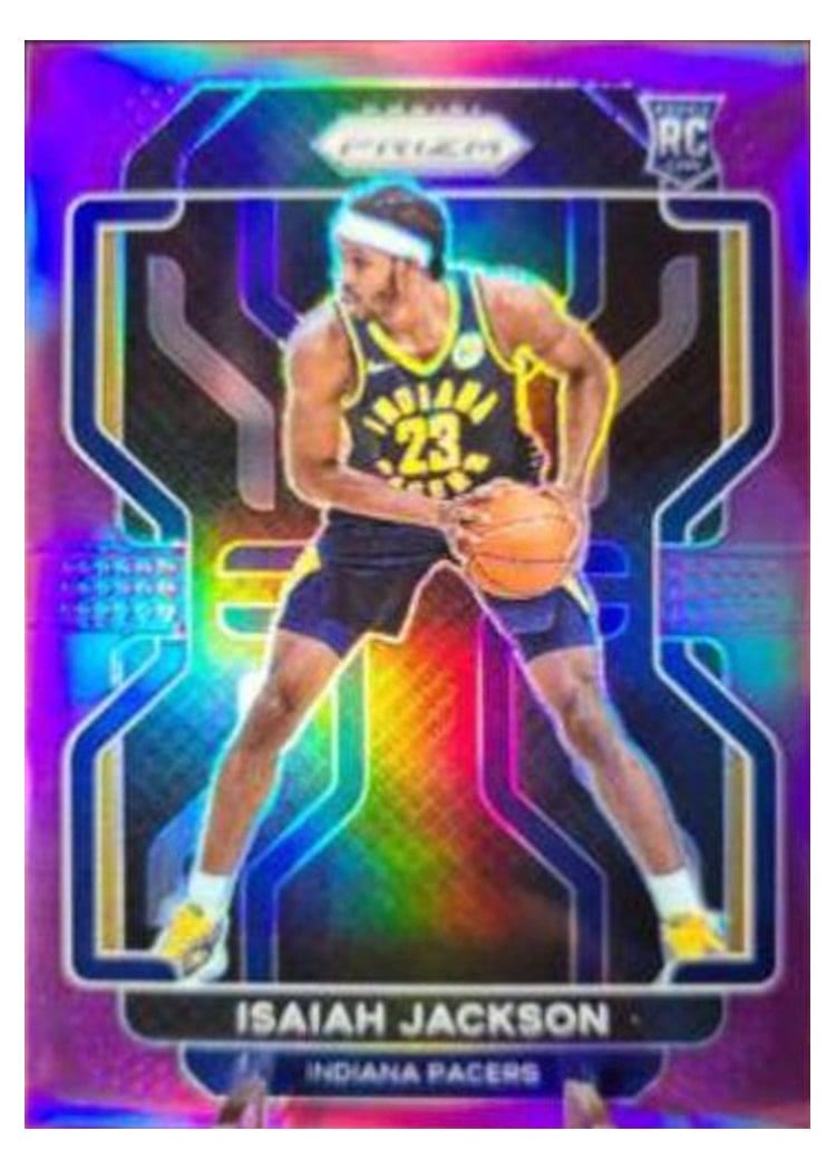 2021-22 Panini Prizm Base Set Isaiah Jackson #309 card
