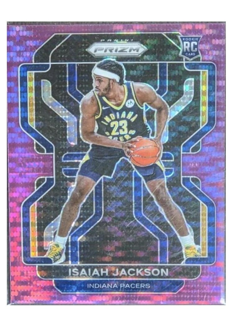 2021-22 Panini Prizm Base Set Isaiah Jackson #309 card