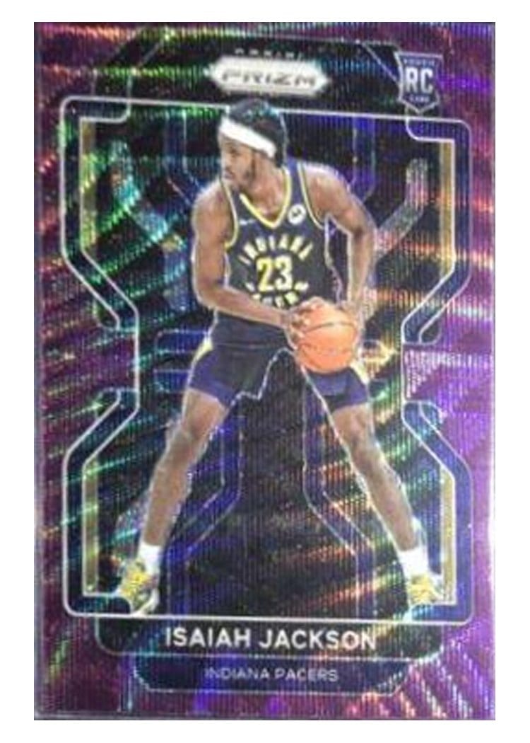 2021-22 Panini Prizm Base Set Isaiah Jackson #309 card